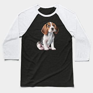 Puppy Beagle Baseball T-Shirt